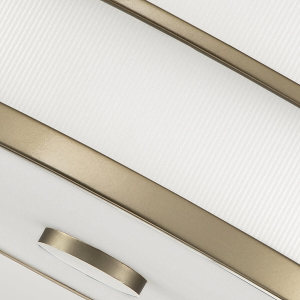 Sufitowa lampa Fusion FE-FUSION-F-PNBR Feiss metalowa do salonu mosiądz