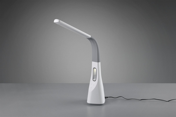 Biurkowa lampa dotykowa Vento R50381101 RL Light LED 5W 3000-5000K biała szara