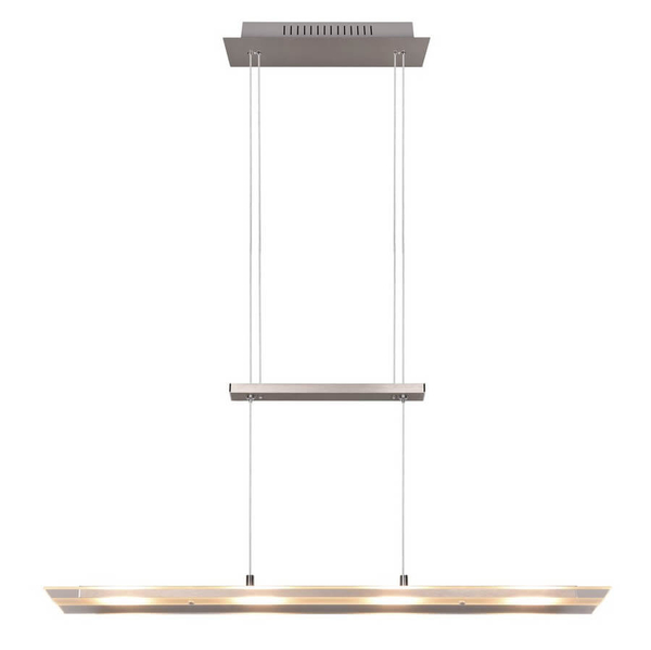 Wisząca lampa Milos R32004107 LED 20W 3000K metalowa srebrna