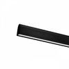 Ledowa lampa wisząca LINEA 11180102 Kaspa 40W 3000K ściemnialna belka czarna