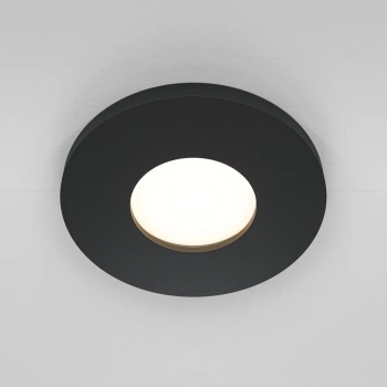 Wpuszczana sufitowa lampa Stark DL083-01-GU10-RD-B IP65 czarna