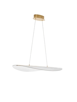 Nowoczesna lampa wisząca COLIMA LE42755 nad stół LED 31W 3000K złota