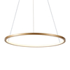 Minimalistyczny zwis Vinola PND-56135B-040RPC-GD-3KS4K Italux LED 24W 3000-4000K złota