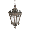 Wisząca lampa zewnętrzna Tournai KL-TOURNAI8-XL Elstead KICHLER ogrodowa OPRAWA metalowa latarenka zwis vintage IP44 antyczny mosiądz