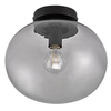Sufitowa lampa szklana Alton 2010506047 czarny przydymiony