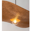Czarna lampa wisząca KAPELLO metalowy zwis do gabinetu kapelusz