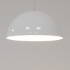 Wisząca lampa do jadalni Hemisphere Super 10696 Nowodvorski kopuła biała
