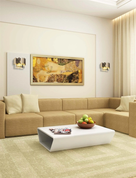 Kinkiet LAMPA ścienna TREND W0251 Maxlight kryształowa OPRAWA glamour crystal przezroczysta