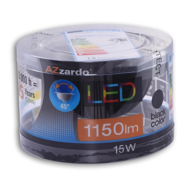 Żarówka AZ1876 Azzardo GU10 15W 1150lm 4000K czarny