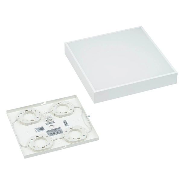 Plafon kwadrat do kuchni Quad 10470 Nowodvorski natynkowy metalowy biały