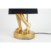 Lampa stołowa Kare Rabbit 53470 dekoracyjna złota czarna