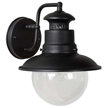 Industrialna lampa elewacyjna Figo 11811/01/30 vinatge czarna