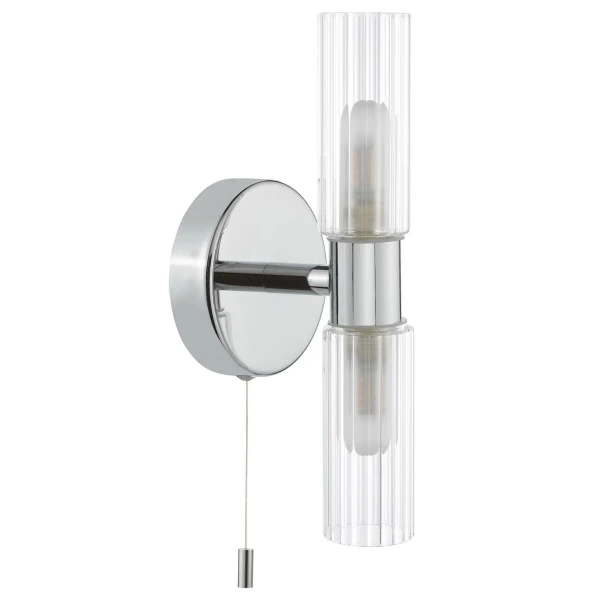 Ścienny kinkiet łazienkowy Bolton BOL0950 góra-dół IP44 chrom