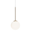 Kulista lampa wisząca Bosso 1087XXS30 Aldex  balls nad łóżko złota