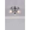 Łazienkowa sufitowa lampa Cedric CED7638 żebrowana IP44 chrom