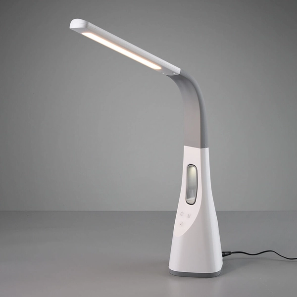 Biurkowa lampa dotykowa Vento R50381101 RL Light LED 5W 3000-5000K biała szara