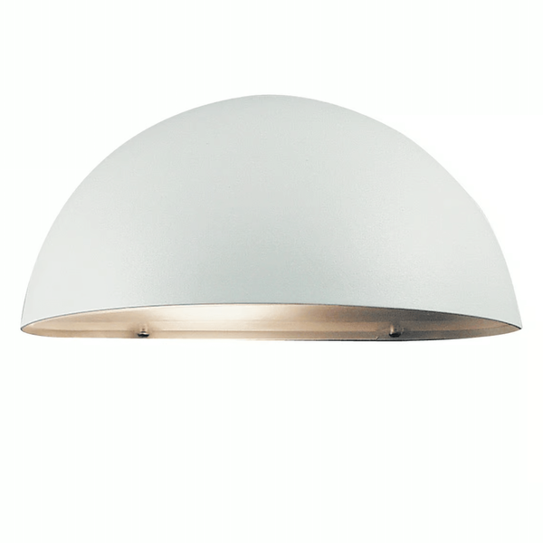 Metalowa lampa elewacyjna SCOR 21751001 IP44 przed dom biały