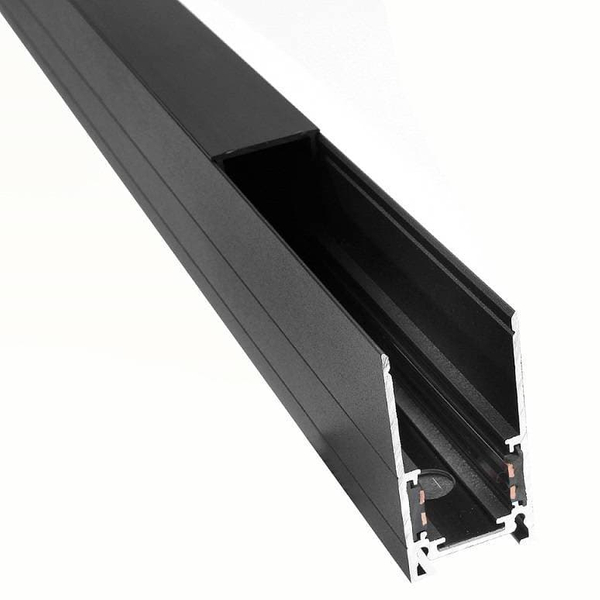 Natynkowa szyna magnetyczna 463 Domeno LED metalowy czarny