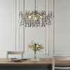 Salonowa lampa wisząca L&-190301 Light& gałązki srebrna dymiona