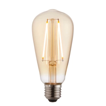 Żarówka w kształcie gruszki E27 77107 LED 2W 2000K bursztynowa