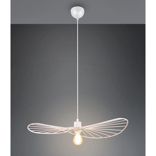 Lampa wisząca do salonu Chapeau R31451031 RL Light parasol japandi biały