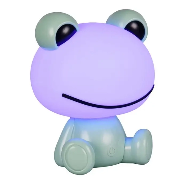 Lampka stołowa dla dzieci HOPPER R57971115 LED 0,3W 3000K żabka zielony