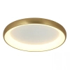 Ledowy plafon sufitowy 2042 LED 32W 3000K ringowa złoty