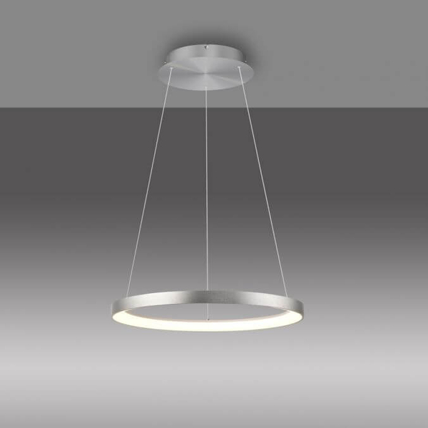 Pierścieniowa lampa wisząca Hopp 2851-95 LED 42W 3000K srebrna
