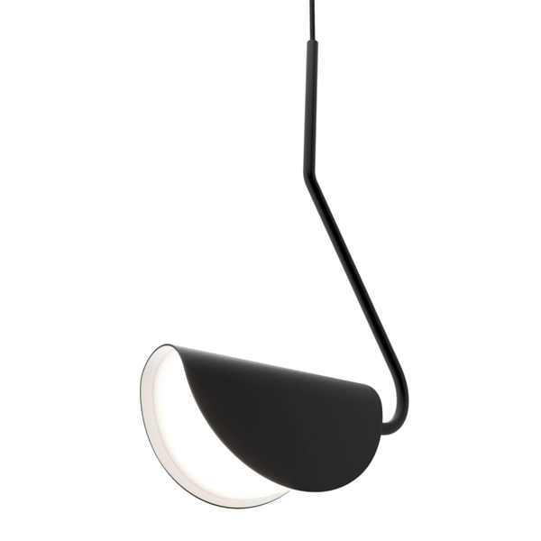 Lampa wisząca ruchoma Mollis MOD126PL-01B minimalizm czarna