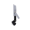 Regulowana LAMPA ogrodowa KROMA 03705 Ideus zewnętrzna OPRAWA outdoor LED 20W 6500K naświetlacz IP65 szary