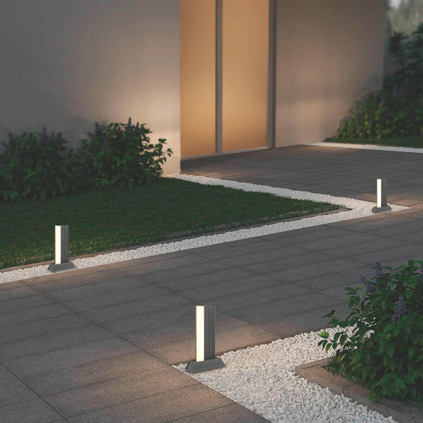 Lampka stojąca Mariza 547060142 Trio LED 13W 3000K IP44 belka antracyt