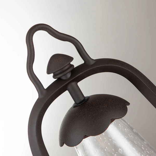 Cokołowa latarenka Miners MINERS-PED Elstead do ogrodu IP44 stary brąz