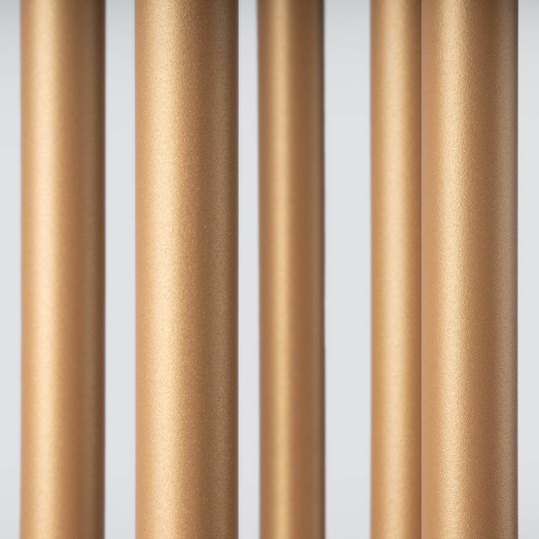 Lampa zwisowa do sypialni Pastelo SL.1174 tuba złota czarna