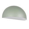 Kopułowa lampa ścienna MAAS 262460115 metalowa IP44 zielona