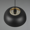 Zwieszana lampa Punch R30811932 RL Light kopuła do salonu czarna