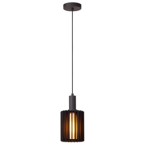 Loftowa wisząca lampa Lambres 45410/15/30 Lucide do sypialni czarna