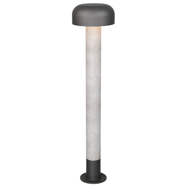 Metalowy słupek ogrodowy FRASER 462560178 grzyb IP54 szary