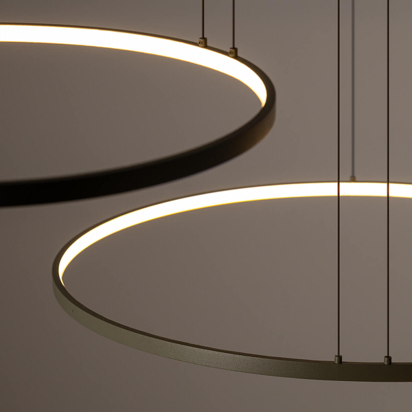 Lampa wisząca Circolo 11398 Nowodvorski LED 45W 3000K pierścieniowa oliwkowa