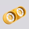 Podwójna lampa sufitowa MODO żółta SL.2475 2xGx53 metalowa tuba