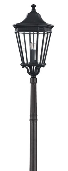 Lampa zewnętrzna FE-COTSLN5-L-BK Feiss IP44 klasyczna czarna