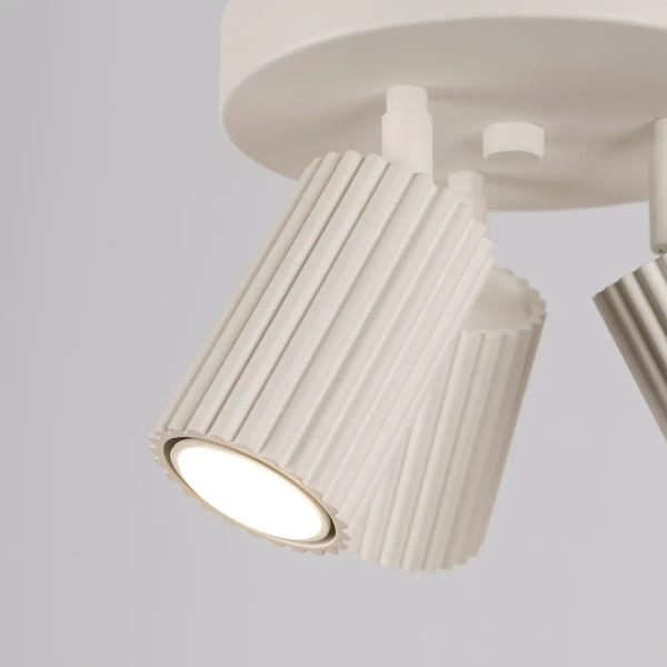 Plafon potrójny KARBON SL.1601 regulowany do kuchni beżowy