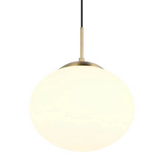 Lampa wisząca nad wyspę FOMENTO 363100108 Trio zwis bańka biały złoty outlet