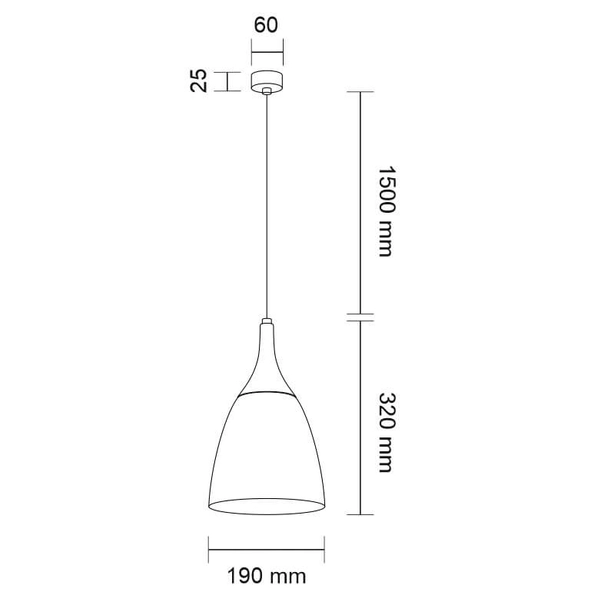 Loftowa LAMPA wisząca NAGOJE 7835 Shilo metalowa OPRAWA industrialna ZWIS biały
