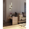 Wisząca lampa kamienna VERDES P0611 LED 10W 3000K tuba czarna