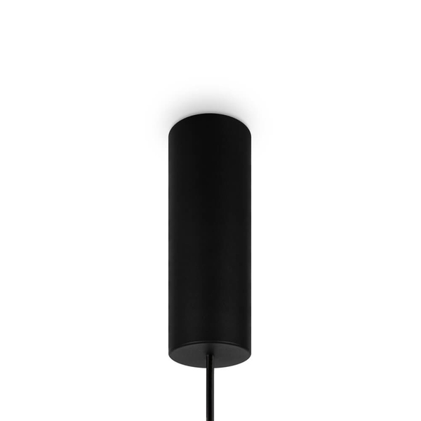 Lampa zwieszana Bangkok MOD185PL-L6B3K3 LED 12W 3000K czarny przezroczysty