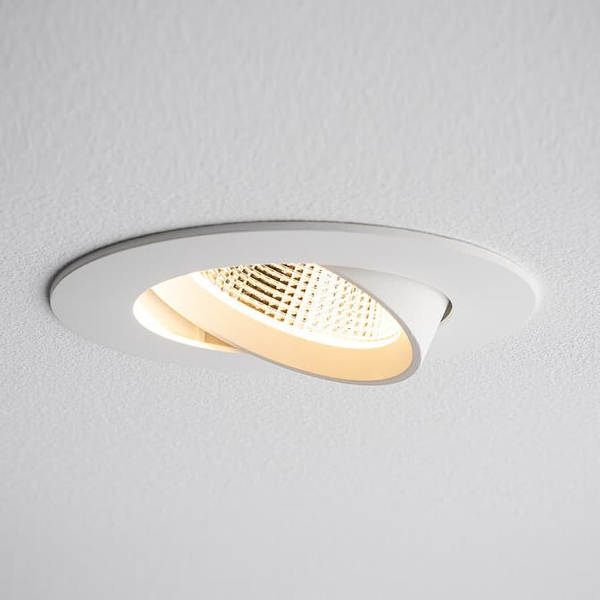 Lampa punktowa sufitowa Egina 10546 Nowodvorski LED 5W 3000K srebrna biała