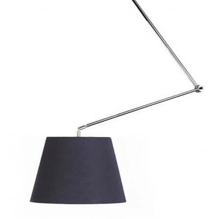 Lampa wisząca nad wyspę Adam AZ1841+AZ2586 Azzardo abażurowa czarny chrom