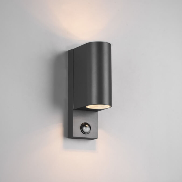 Metalowa lampa na elewację ORVIE DL242214260 tuba IP44 antracyt