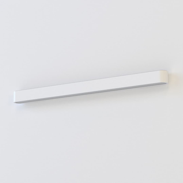 Podłużna lampa ścienna Soft Wall 7548 Nowodvorski belka metalowa biała
