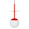 Wisząca lampa do kuchni PLAAT A PLA11212P0 czerwony pomarańczowy